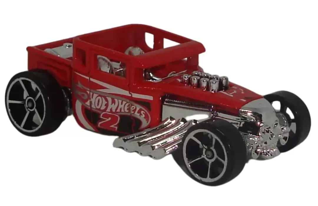 Foto da miniatura Hot Wheels Bone Shaker na cor Vermelho